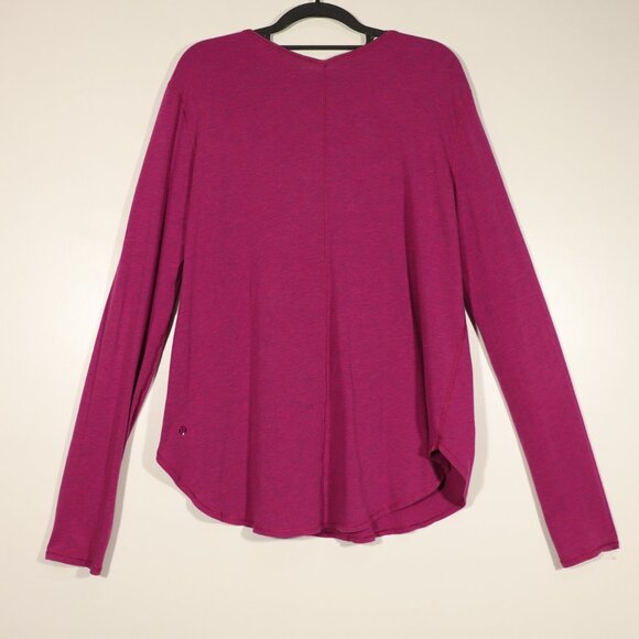 EUC Vintage Lululemon Long Sleeve Shirt Size 8 - Picture 5 of 9
